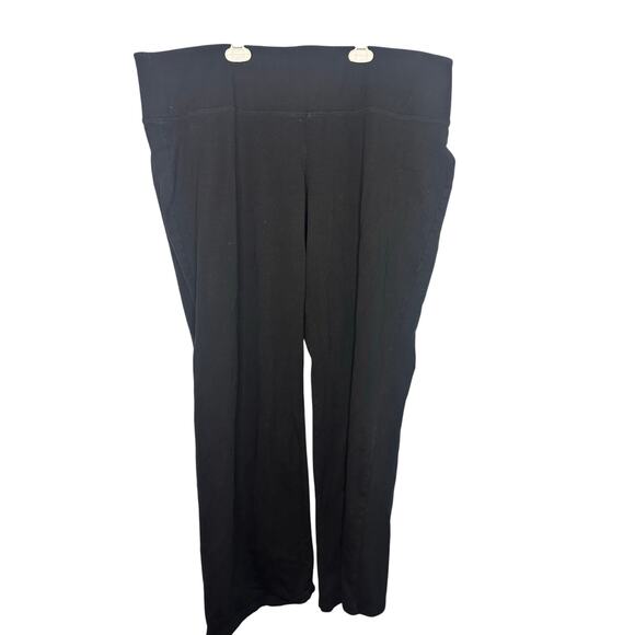 LIVI Yoga Pants Women's Plus Size 26/28 Long Athleisure Active Straight Stretch - Picture 1 of 4